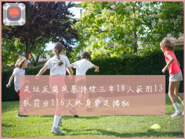 足坛反腐风暴持续三年18人获刑13队罚分116人终身禁足揭秘